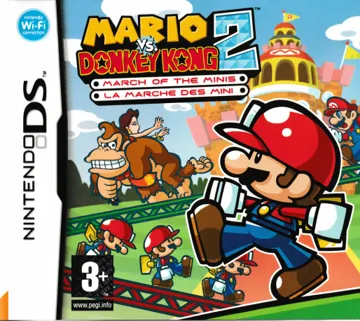 Mario vs. Donkey Kong 2 - March of the Minis (USA) box cover front